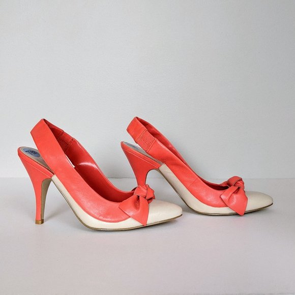 Nine West Spectator Slingback Heels - Picture 4 of 11